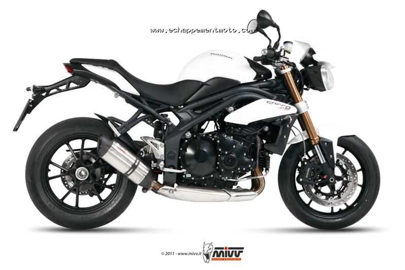 echappement moto TRIUMPH Speed triple 1050 2011 MIVV SUONO T012L7_a